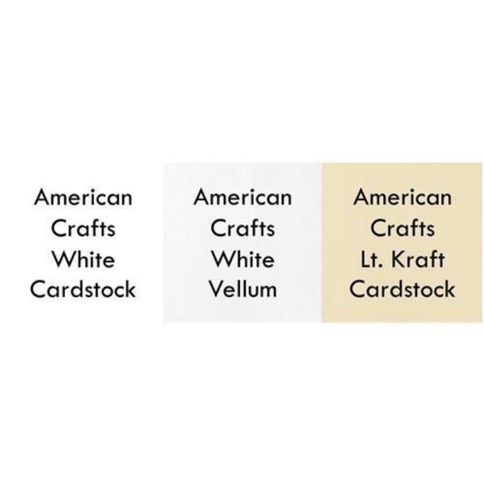 June 2016 Cardstock Scrapbook Kit