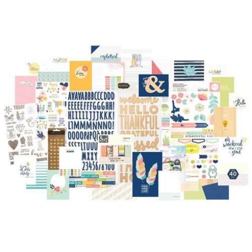 October 2016 Project Life Scrapbook Kit Hip Kit Club Scrapbook Kit Club