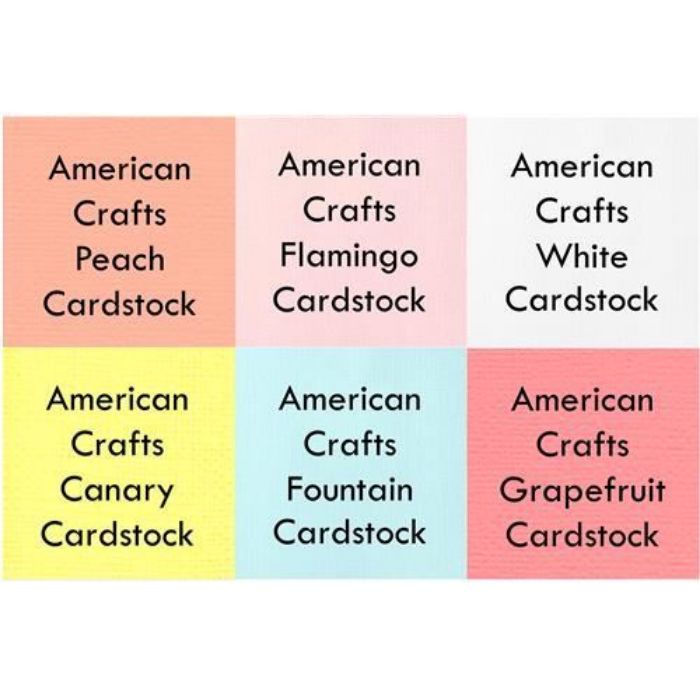 May 2017 - Cardstock Scrapbook Kit