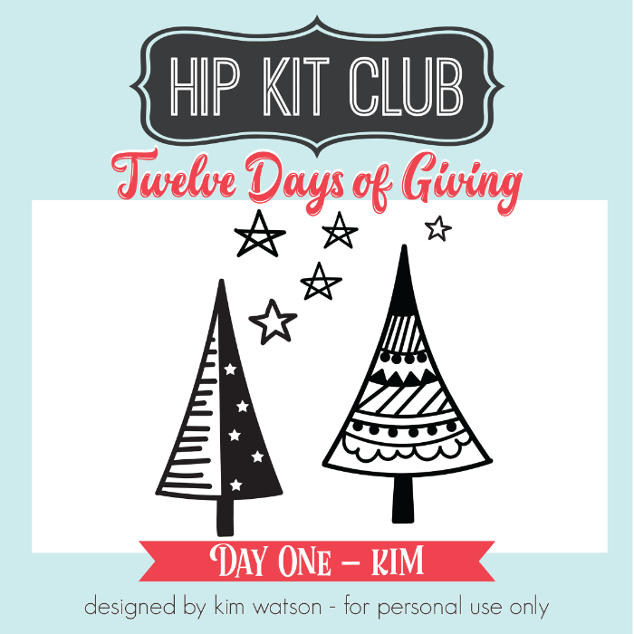 December 2017 - 12 Days of Giving - Day 1 - Cut Files Silhouette