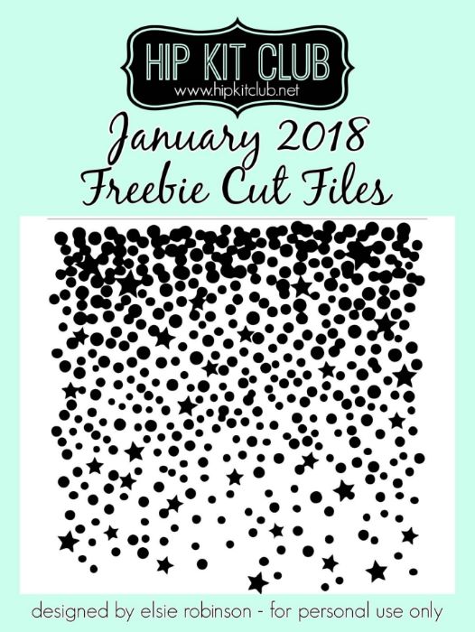 January 2018 - Elsie Robinson - Cut Files