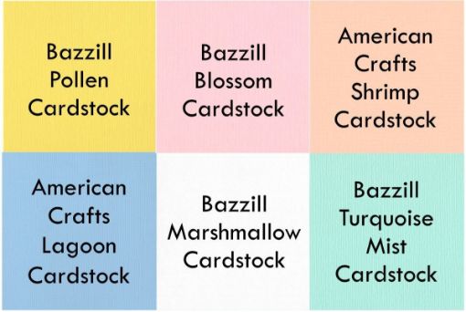 July 2018 Hip Kit Club Cardstock Scrapbook Kit