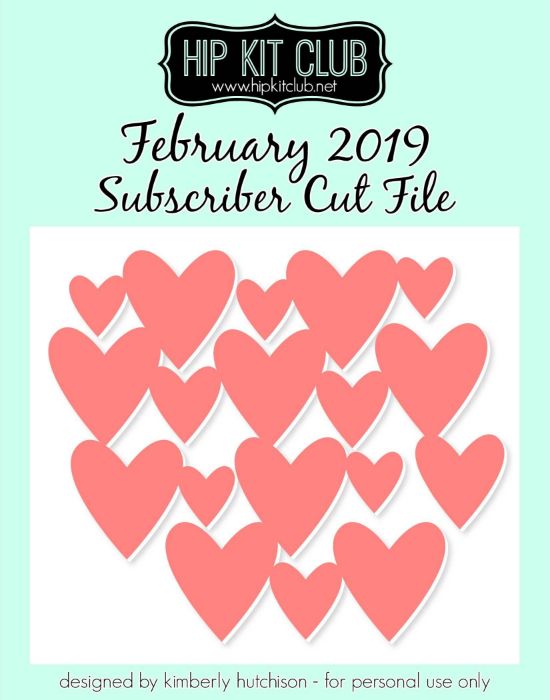 February 2019 - Kimberly Hutchison - Welded Hearts - Silhouette Cricut
