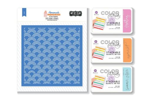 June 2020 Hip Kit Club Color Scrapbook Kit