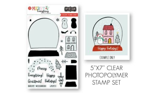 November 2020 Hip Kit Club Stamp Scrapbook Kit