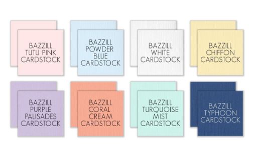 January 2021 Hip Kit Club Color Cardstock Scrapbook Kit