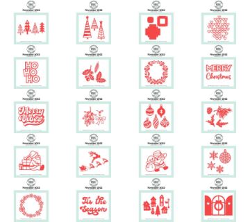 Christmas Vibes - Digital Download - Crafting Paper Package