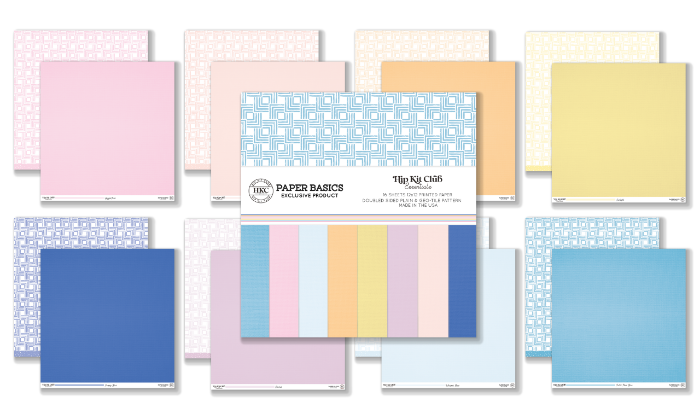 Introducing the January 2024 Hip Kit Club Cardstock Scrapbook Kit featuring our exclusive The Good Life collection. 