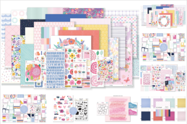 Choosing Coordinating Patterned Paper for Scrapbook Pages and Mini Kits —  Redefined Kreative