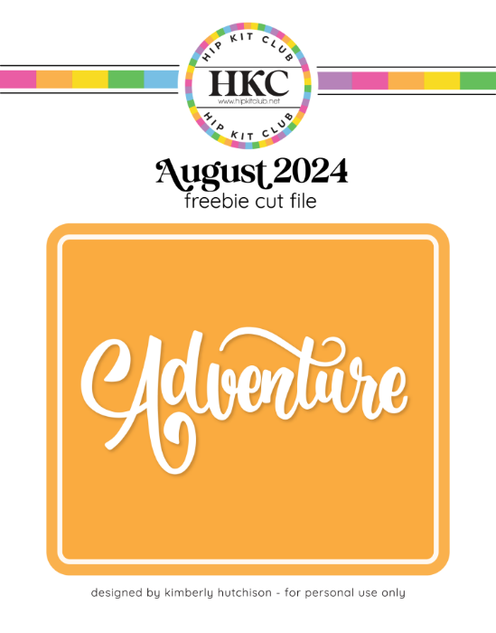 Adventure Cut File (Free when registered)