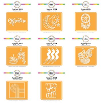 ClariS ミニ色紙　セット　2024 まとめ ☆INFO☆ ClariSグッズ初となる「ミニ色紙」のライブ会場販売が