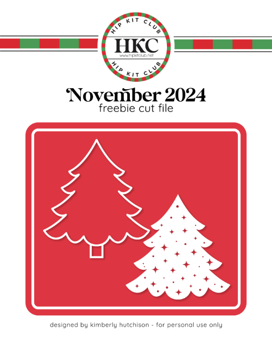 Christmas Tree Cut File (Free when registered)