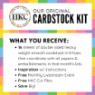 Cardstock Kit Subscription