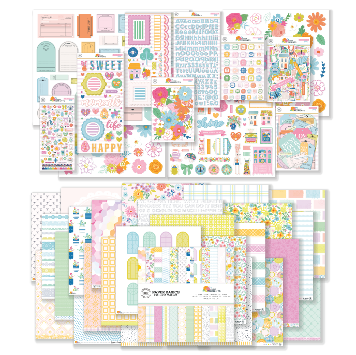 Picture of March 2025 Main Kit (with Patterned Paper)