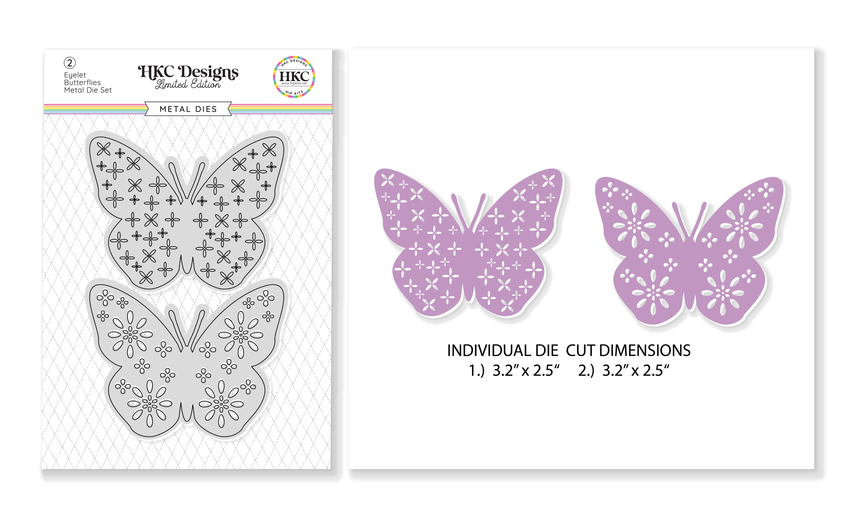 May 2025 Eyelet Butterfly Die Set