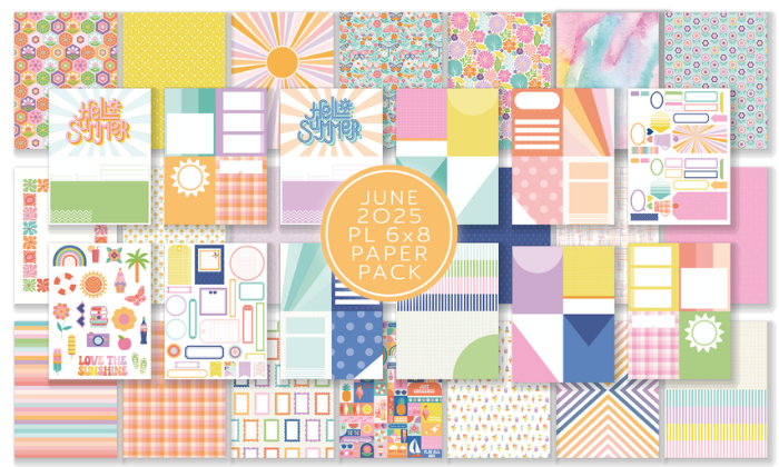 June 2025 Pocket Life Cards and Ephemera Shapes