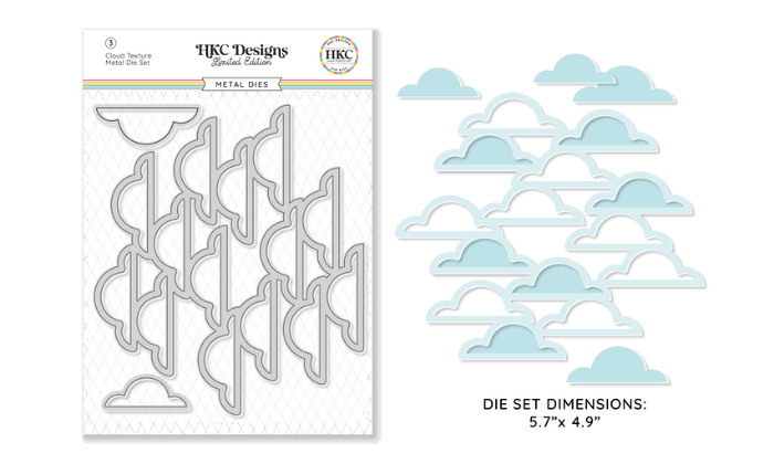June 2025 Cloud Texture Metal Die