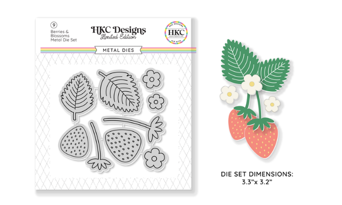 June 2025 Berries & Blooms Metal Die