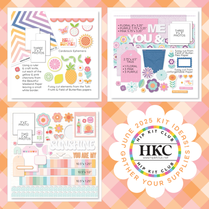 Picture of June 2025 Project Sheets Printable 