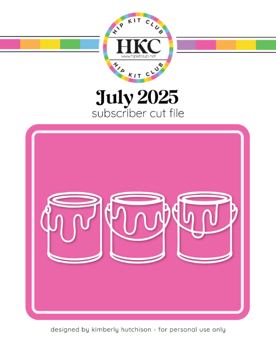 Picture of July 2025 Paint Cans Cut FIle