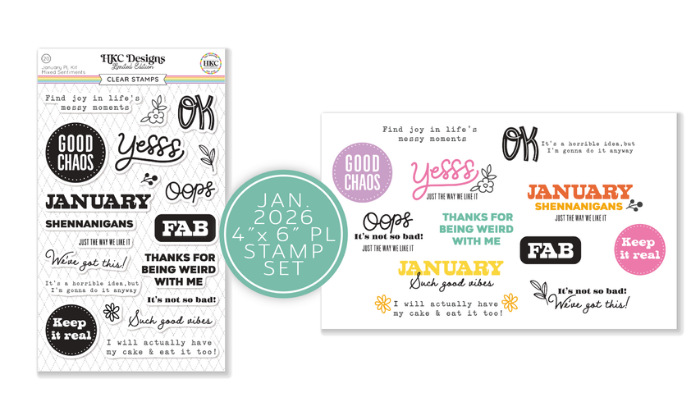 January 2026 Pocket Life Stamp Set