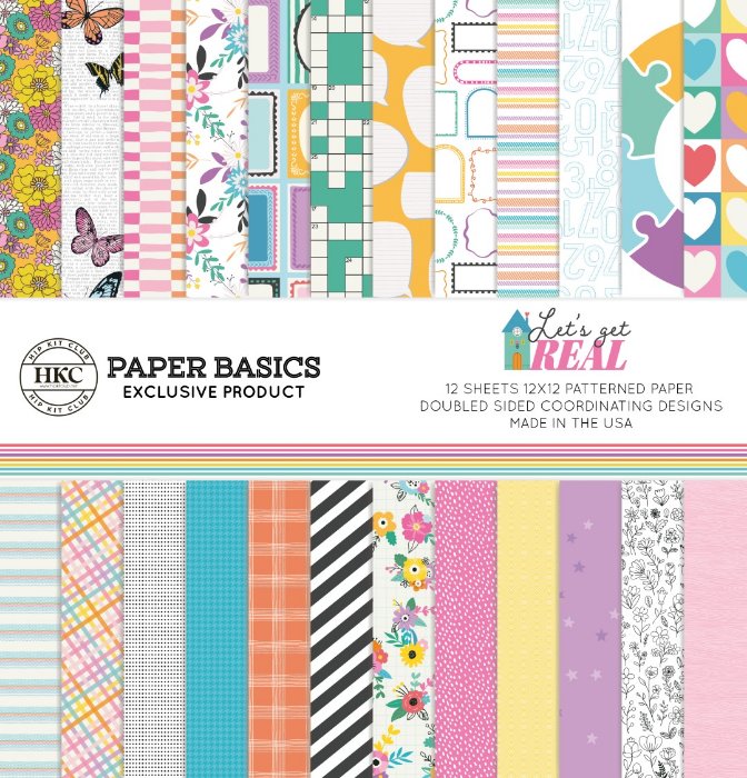 January 2026 Patterned Paper Kit